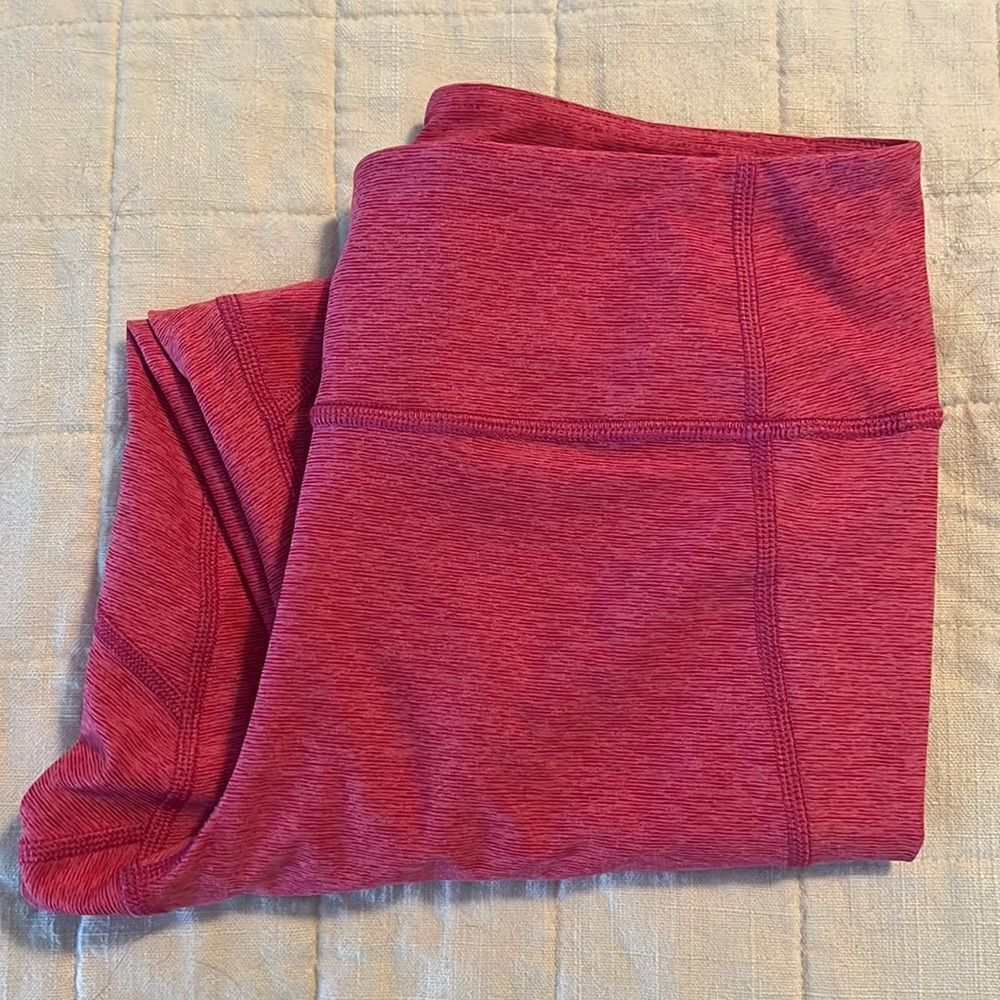 Outdoor Voices 3/4 Warm Up Leggings Flamingo Pink Size Medium